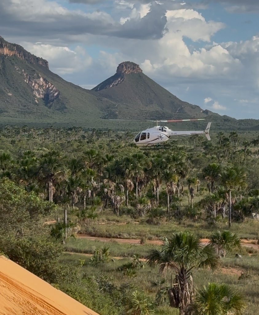 Helicóptero pousa nas Dunas do Jalapão e Naturatins investiga ‘crime ambiental’