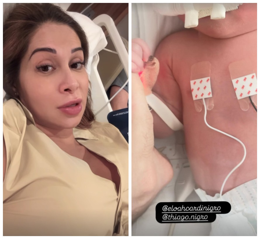 Nasce filha de Maíra Cardi com Thiago Nigro