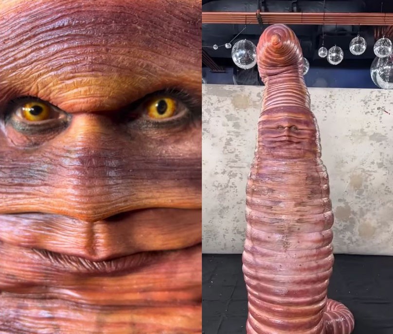 Heidi Klum vira Medusa em festa de Halloween e tem até língua de cobra; veja vídeo da fantasia