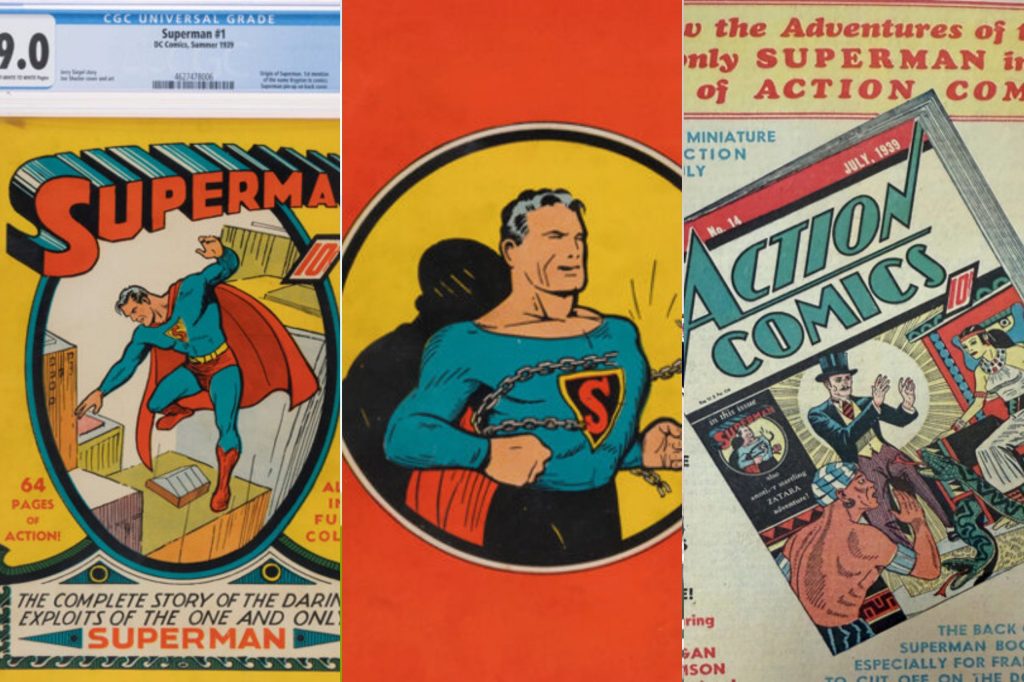 Edição rara de HQ do Superman é leiloada por US$ 9,12 milhões e se torna o quadrinho mais caro do mundo