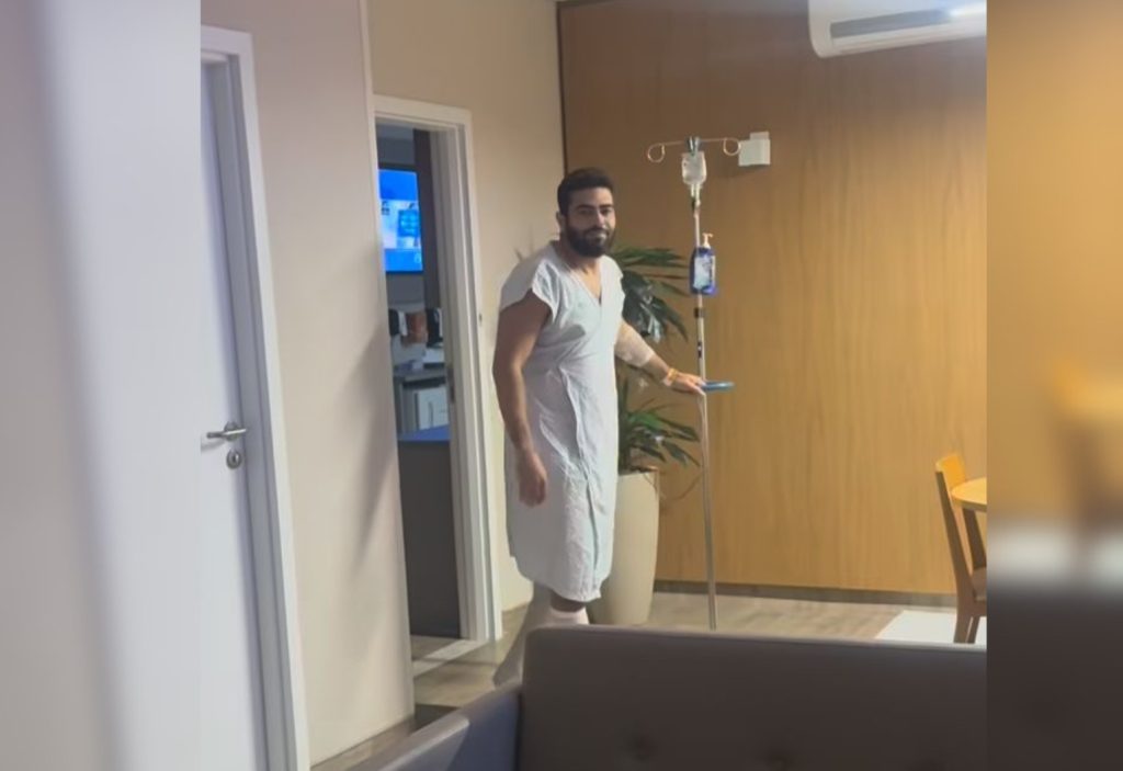 Henrique, da dupla com Juliano, já se recupera em casa após passar por cirurgia de hérnia