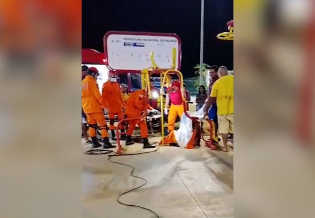Após criança ficar presa em parafuso, prefeitura retira equipamento de academia no Jardim Taquari