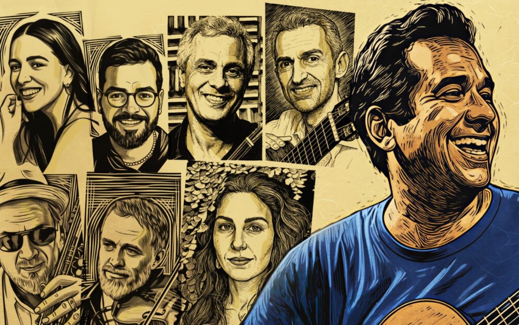 Violonista Zé Paulo Becker reacende ‘Xodó de lamparina’ com Roberta Sá em EP gravado em lendário bar carioca