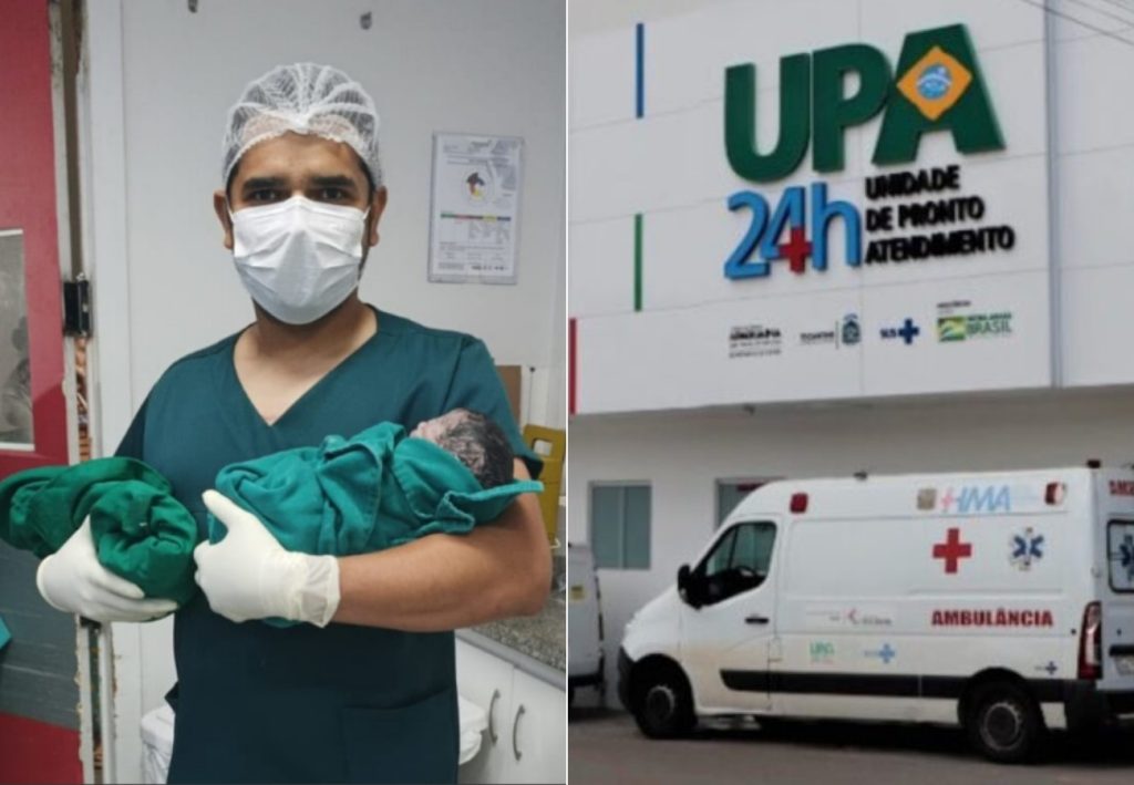 Mãe chega em trabalho de parto à UPA de Araguaína e descobre que estava grávida de gêmeos