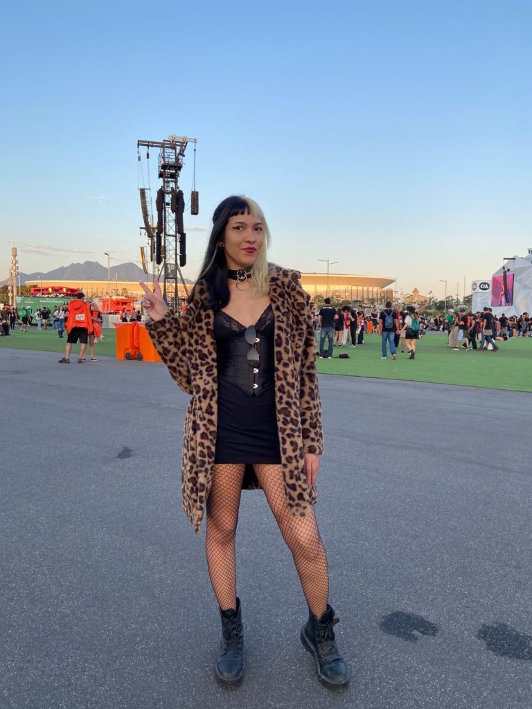 Renda, transparência e sobreposições: o que dominou o estilo dos fãs no Rock in Rio