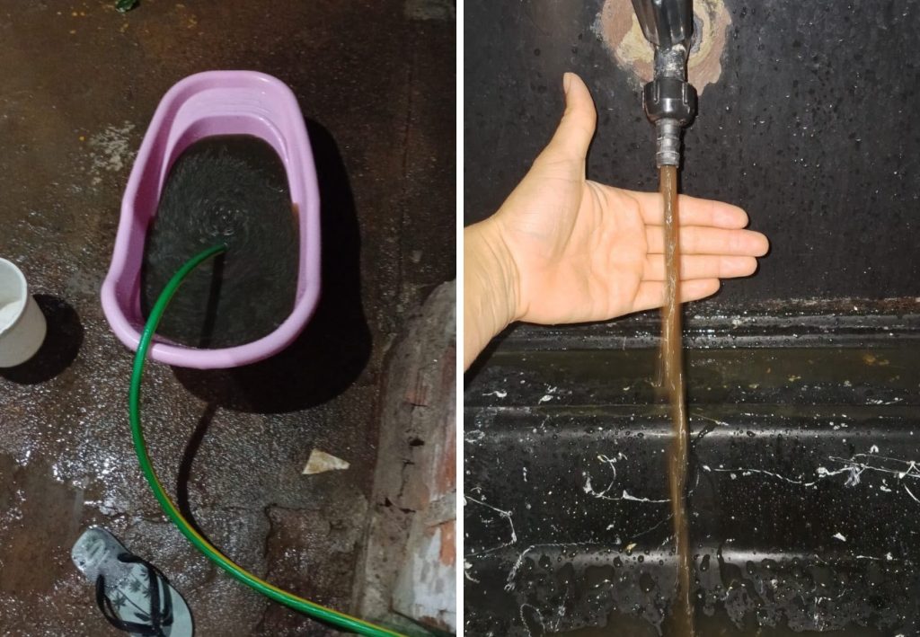 Moradores relatam água marrom nas torneiras em cidade do TO; VÍDEO